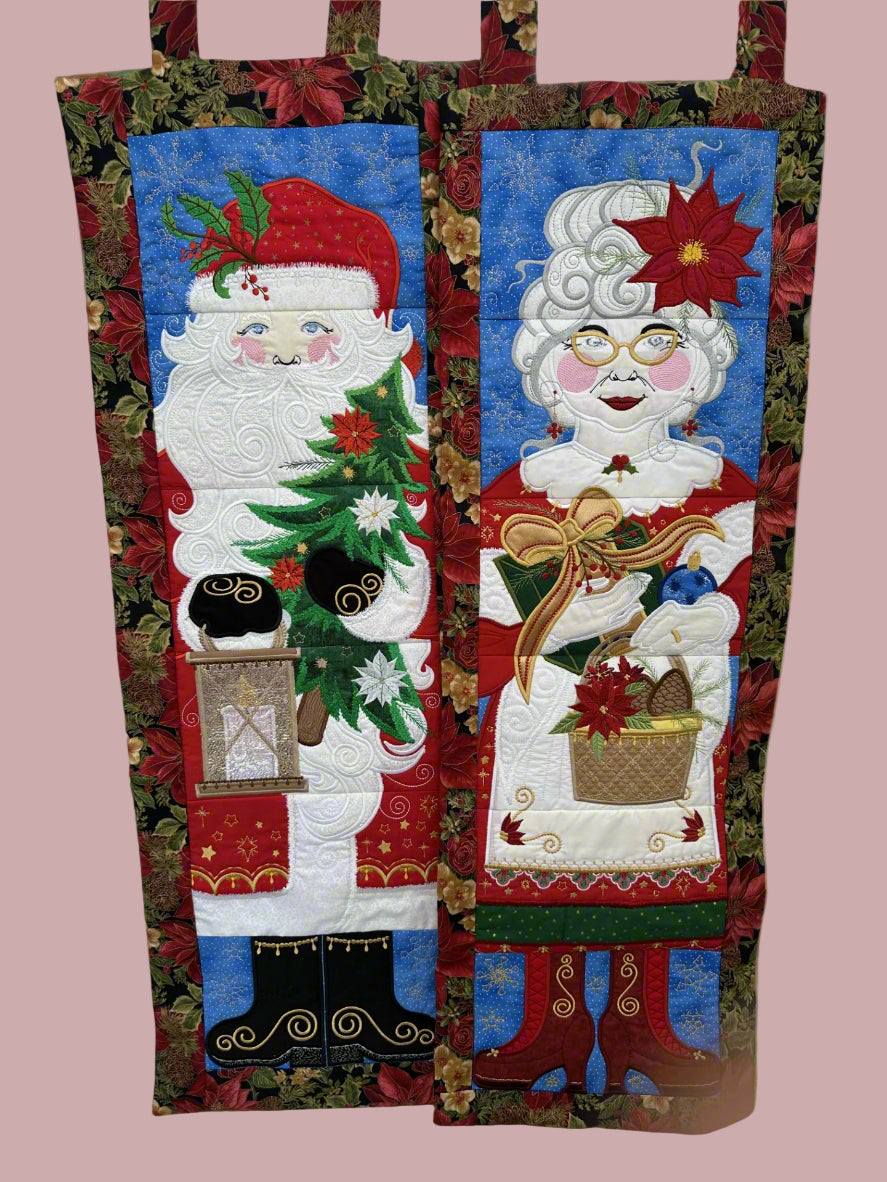 Mrs. Claus wall hanging