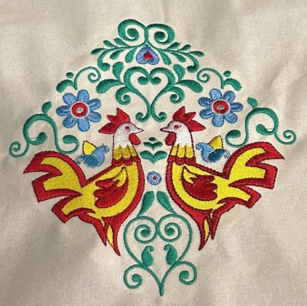 Folk-art Tote Bag