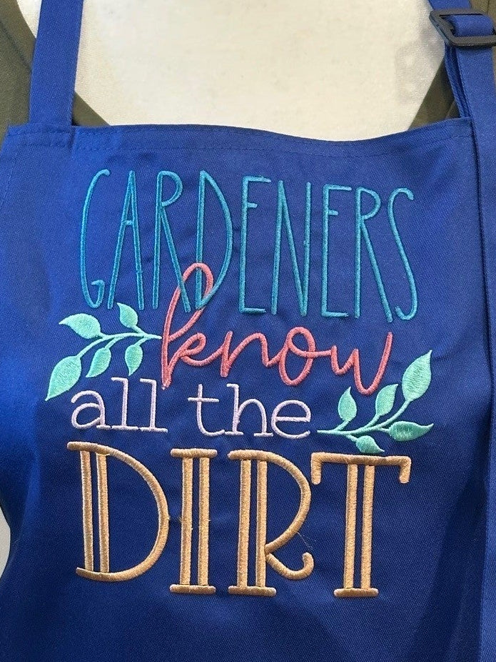 Gardeners know all the Dirt Apron
