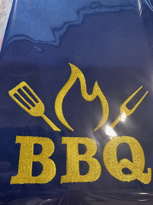 BBQ Embroidered Apron