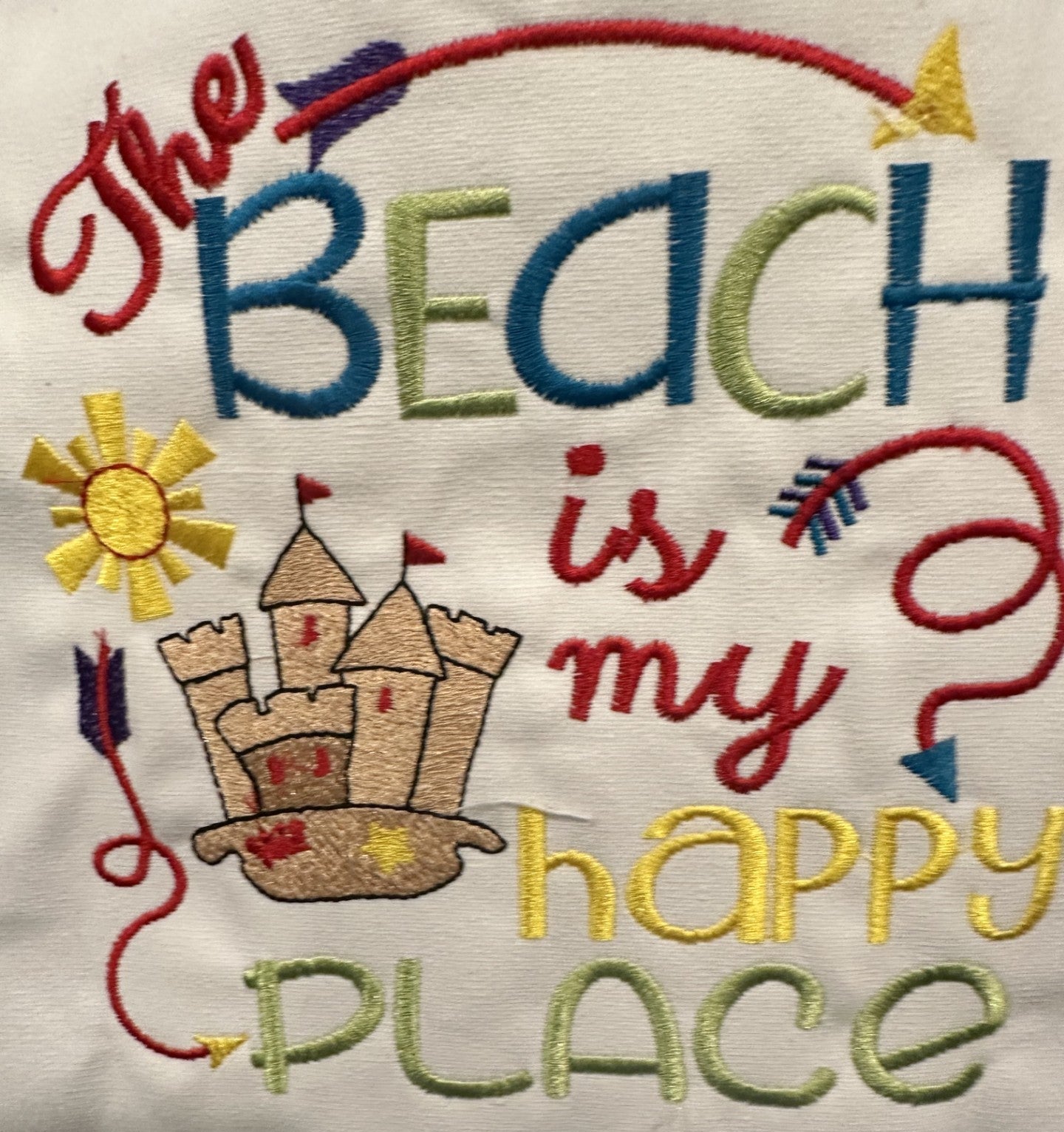 BEACH happy place TOTE BAG