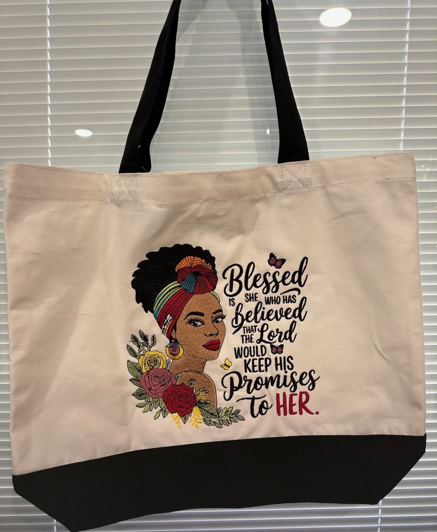 Blessed is She Tote Bag