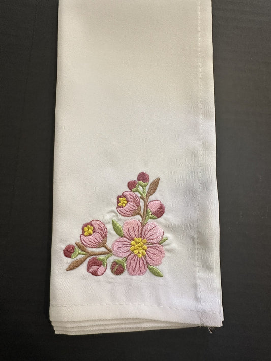 Cherry Blossom Napkin Set (4)