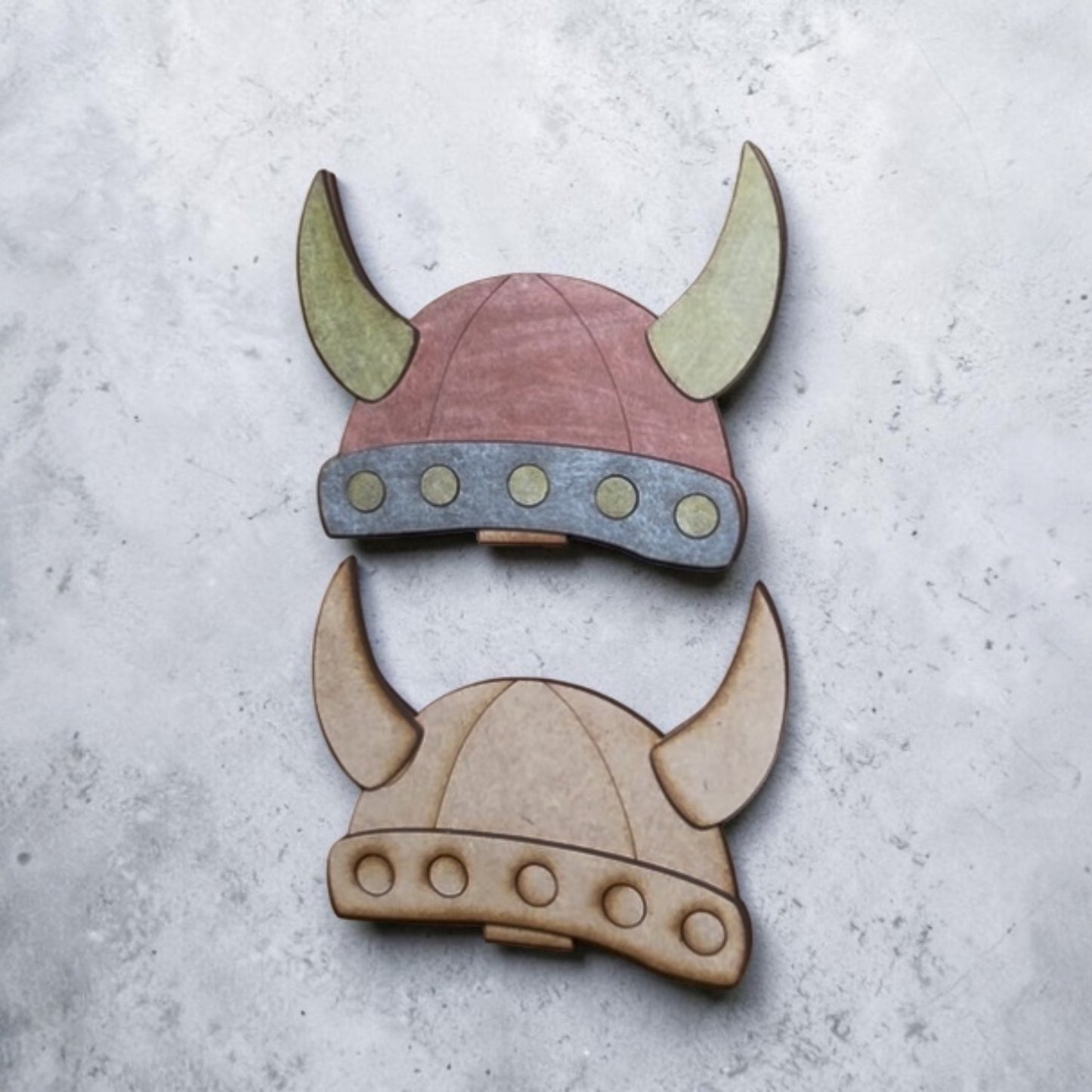 DIY Wood Kit: Hat Accessory Kit - Paint Your Own Peel and Stick MDF Craft - Kids Activity Kit