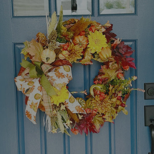 Fall Leaf Wreath