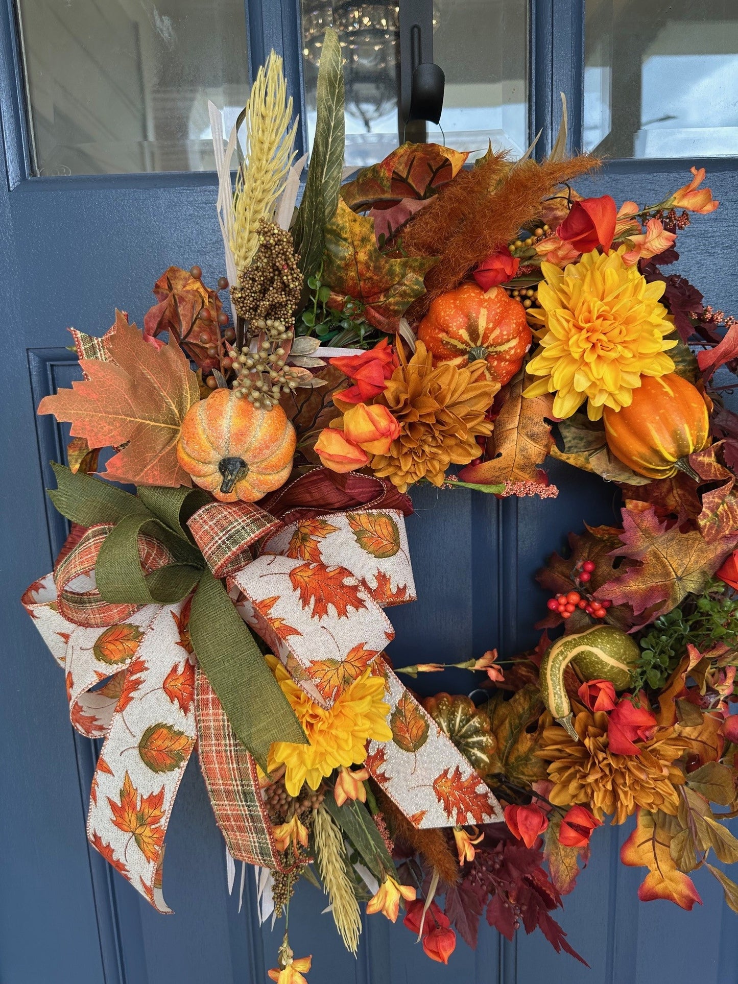 Fall Leaf Wreath