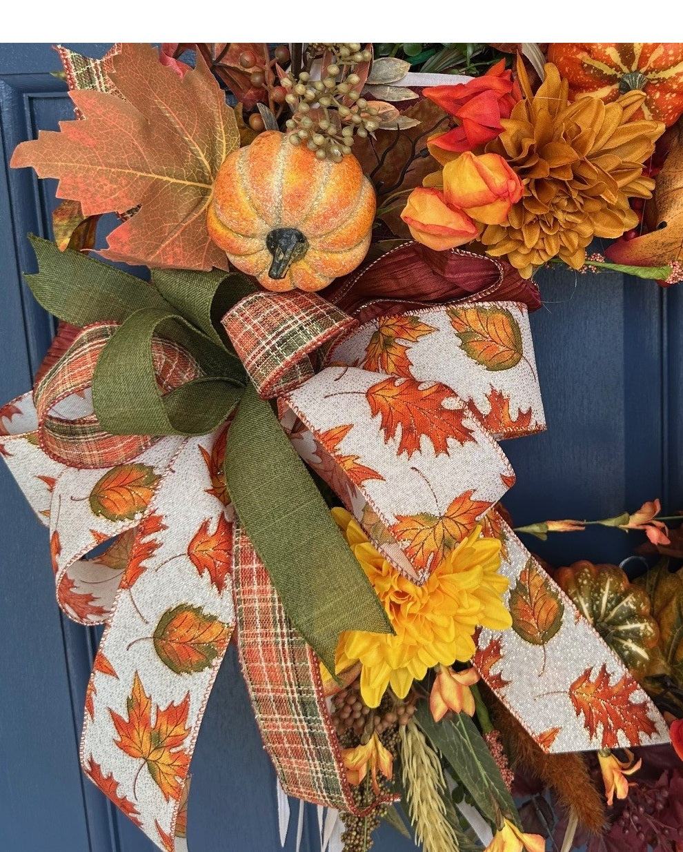 Fall Leaf Wreath