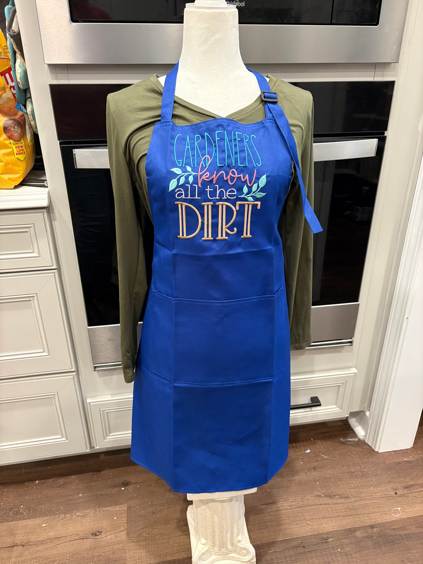 BBQ Embroidered Apron