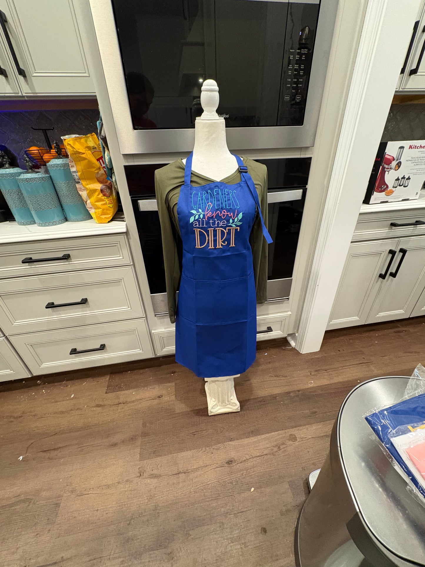 BBQ Embroidered Apron