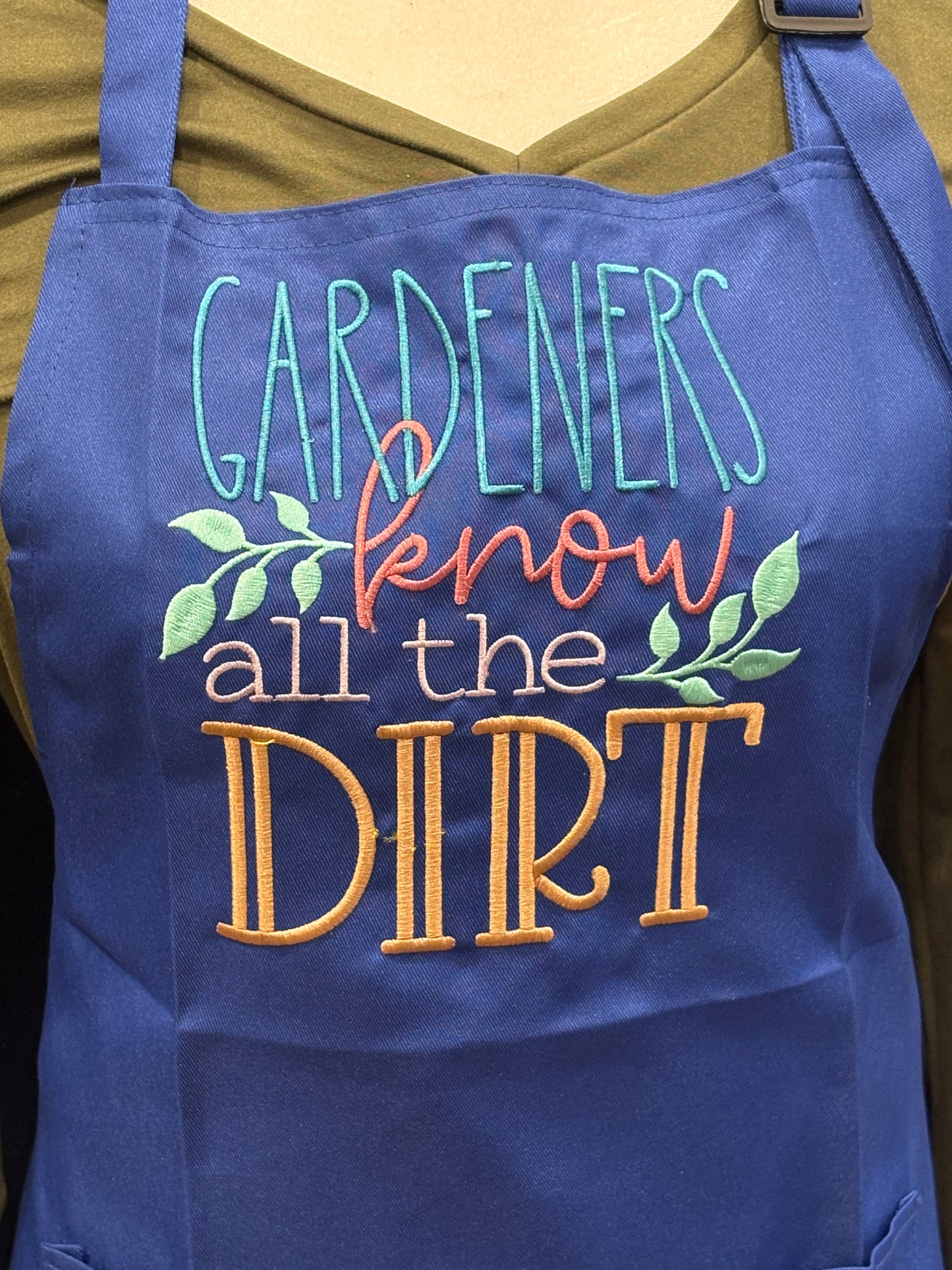 BBQ Embroidered Apron