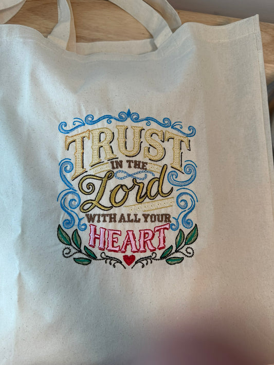 Trust the Lord Tote Bag