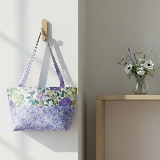 Floral Shoulder Purse - Large