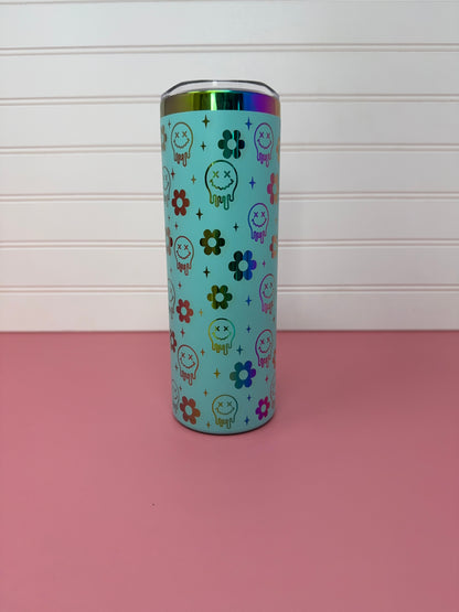 Overstimulated Moms Club 20oz Skinny Tumbler