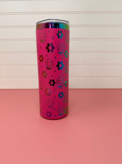 Overstimulated Moms Club 20oz Skinny Tumbler