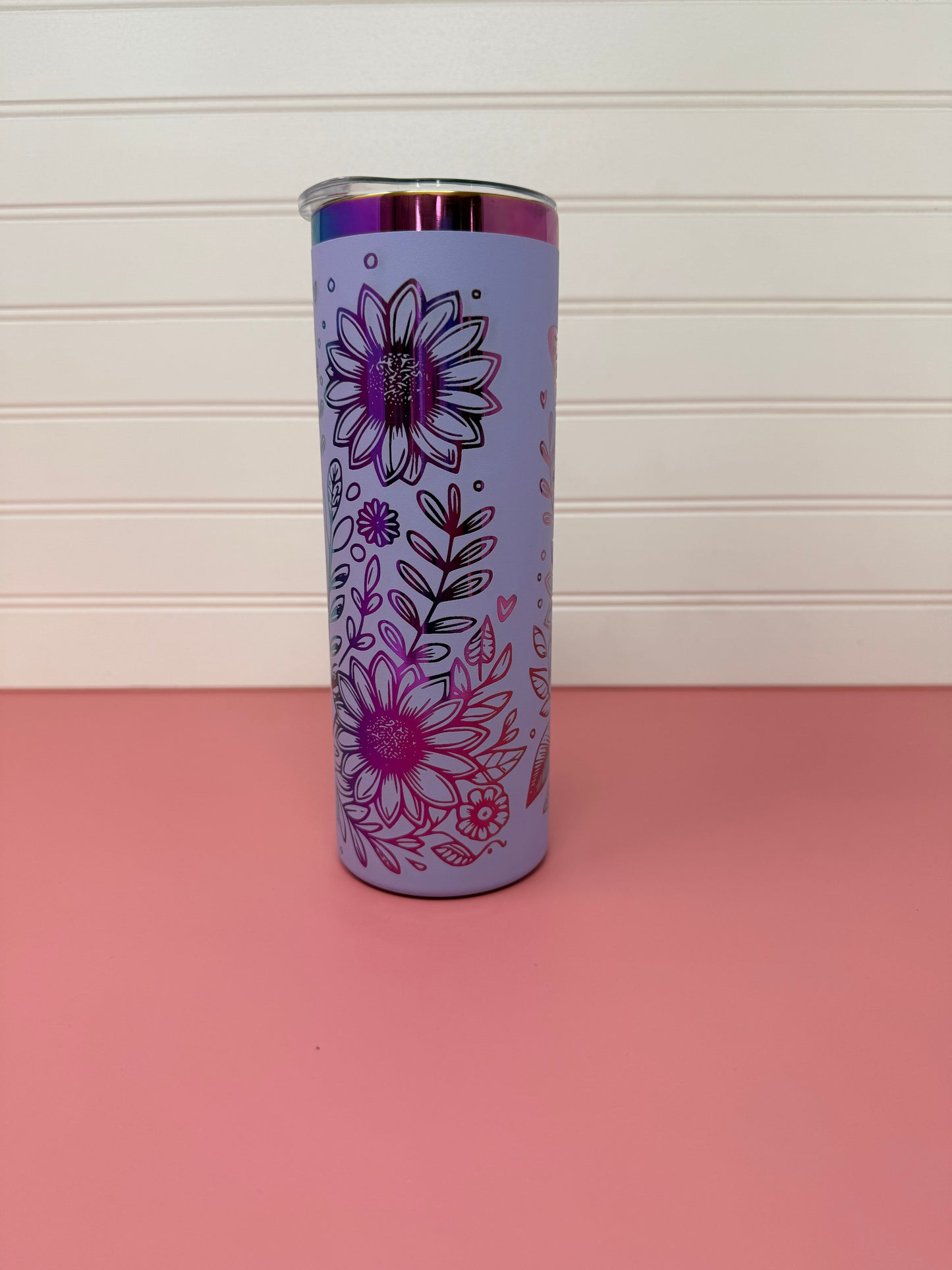 Cancer Awareness Ribbon 20oz Skinny Tumbler