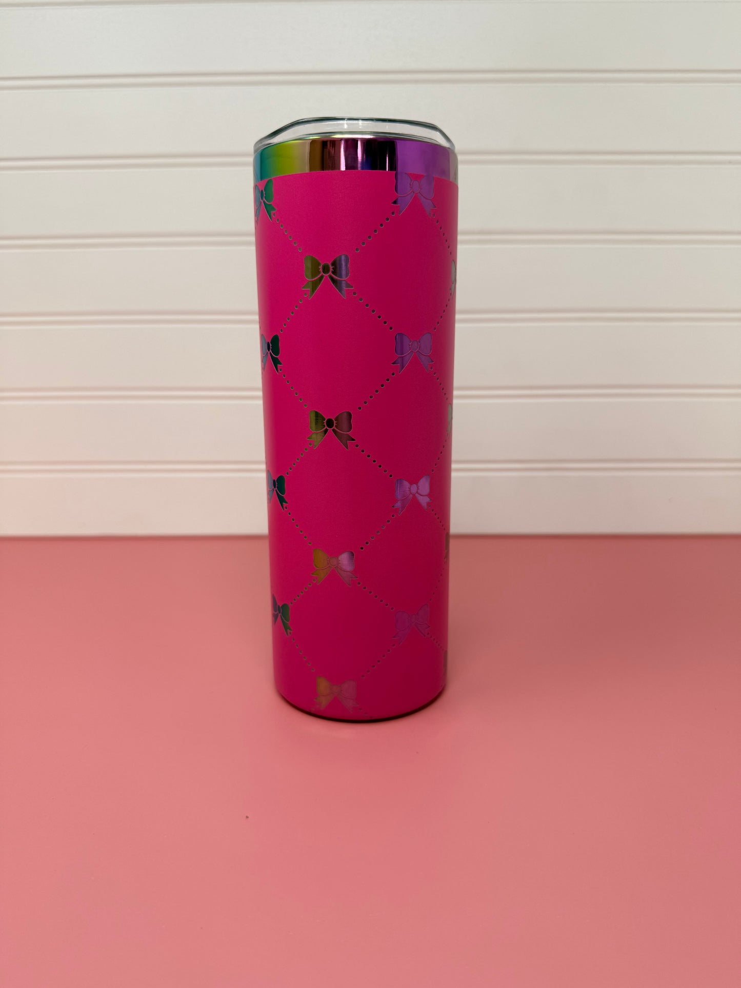 Bow Argyle 20oz Skinny Tumbler
