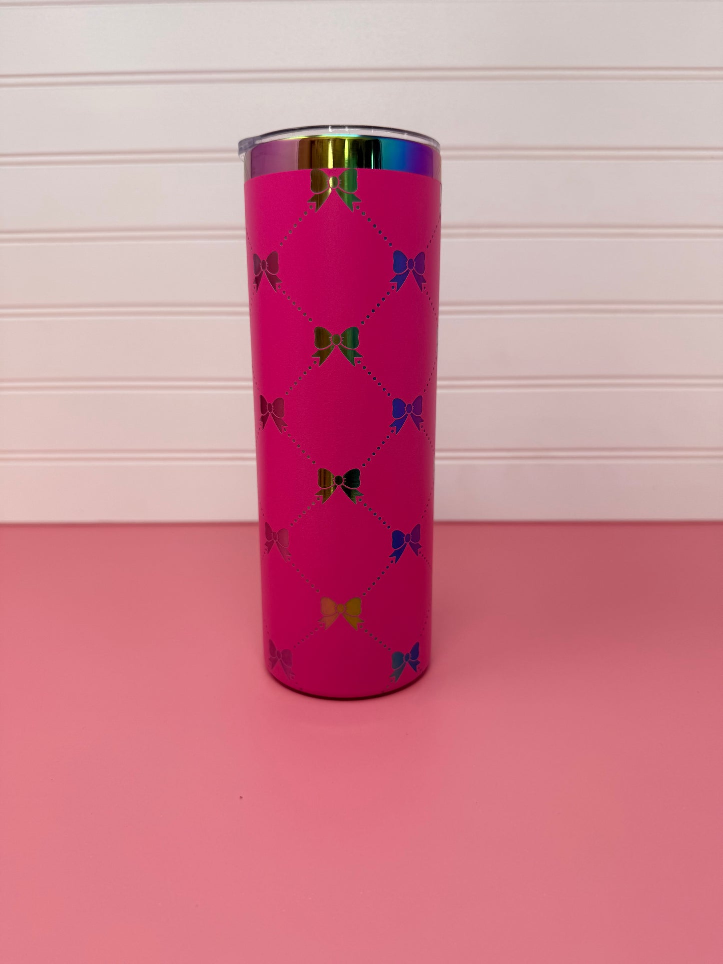 Bow Argyle 20oz Skinny Tumbler