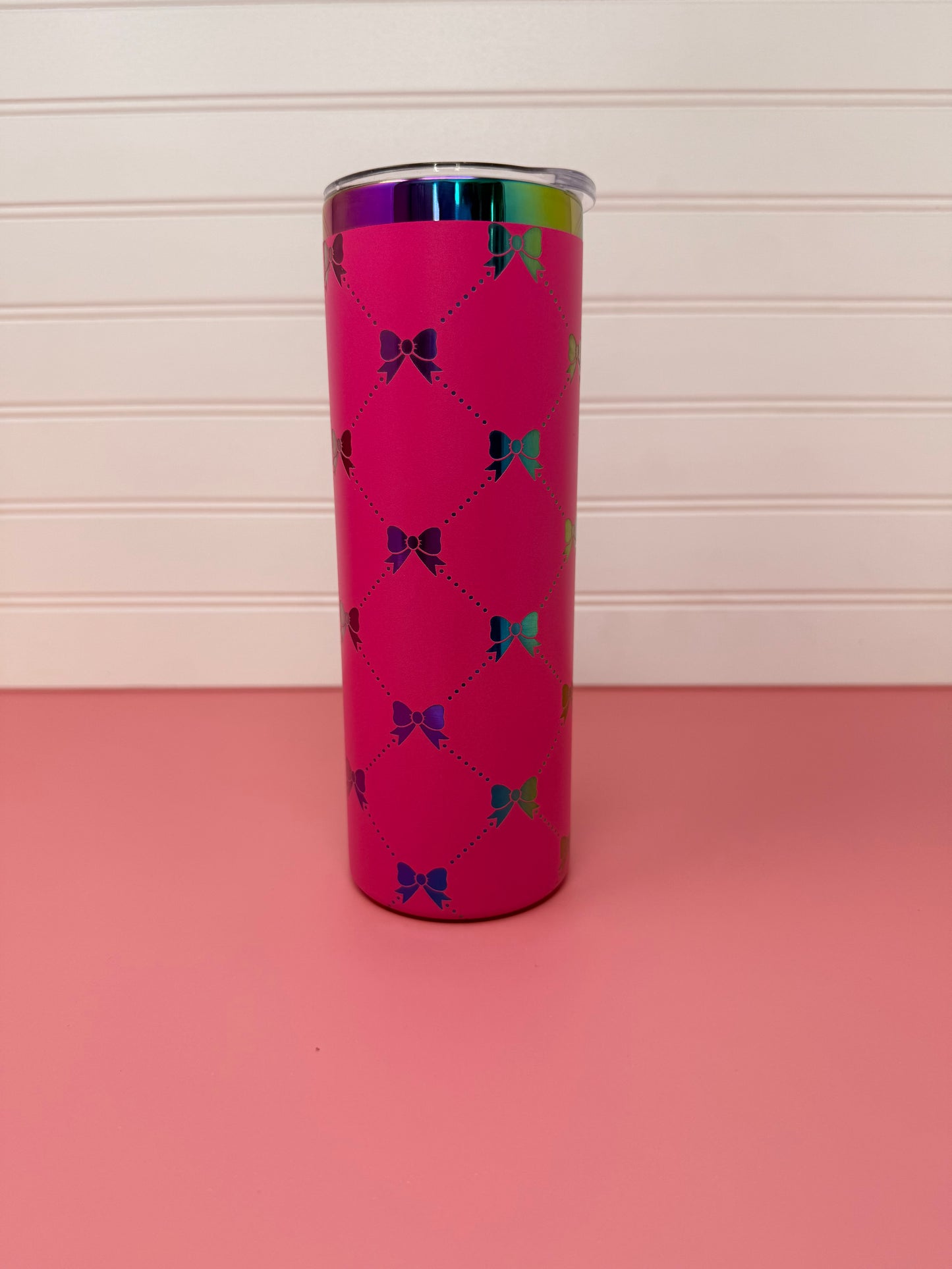 Bow Argyle 20oz Skinny Tumbler