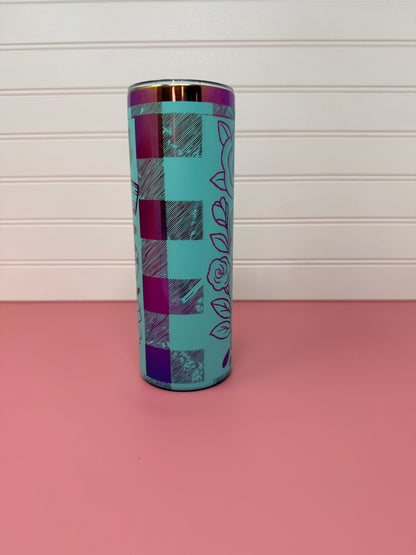 Simply Blessed 20oz Skinny Tumbler