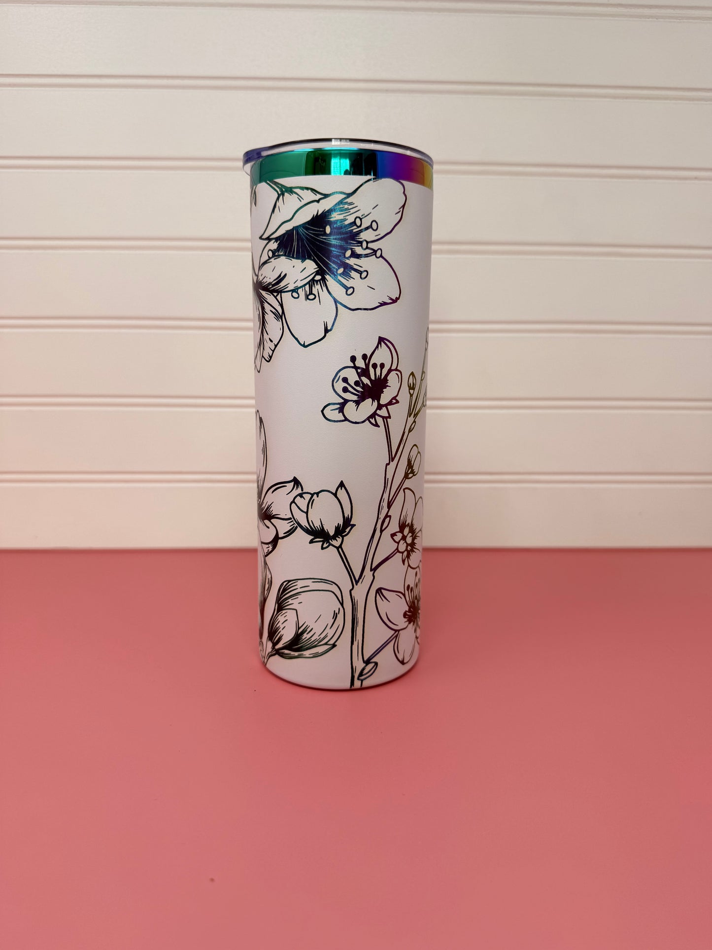 Simple Cherry Blossom 20oz Skinny Tumbler