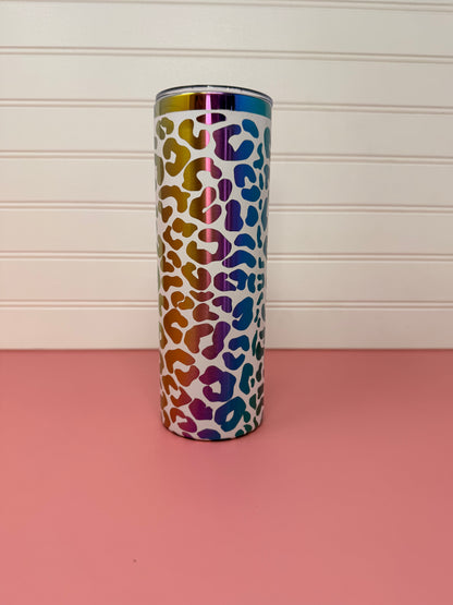Cheetah Print 20oz Skinny Tumbler