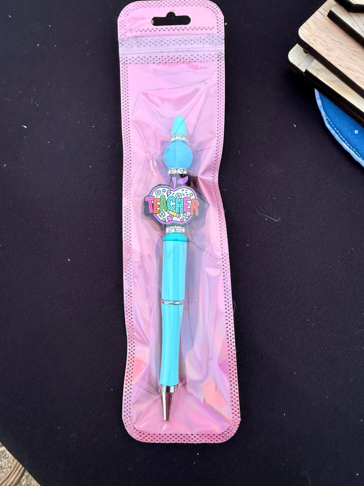 Silicone Stacked Bead Pen