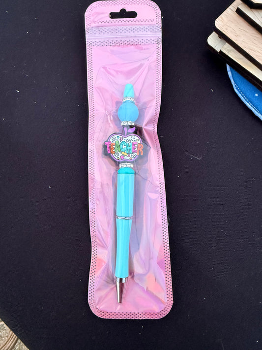 Silicone Stacked Bead Pen