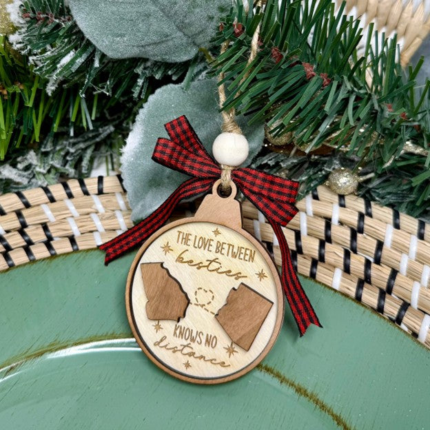 The Love Between... Customizable Ornament