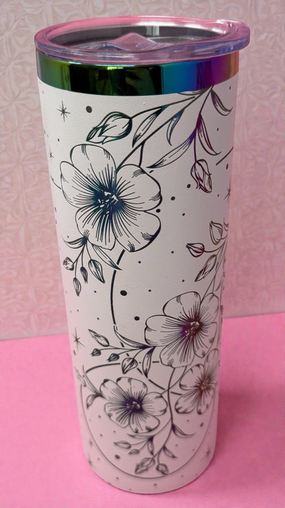 Cherry Blossom 20oz Skinny Tumbler