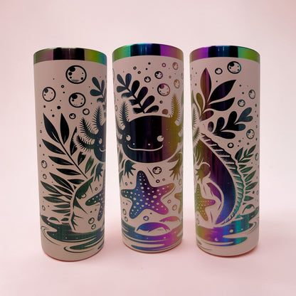 Axolotl Iridescent Tumbler