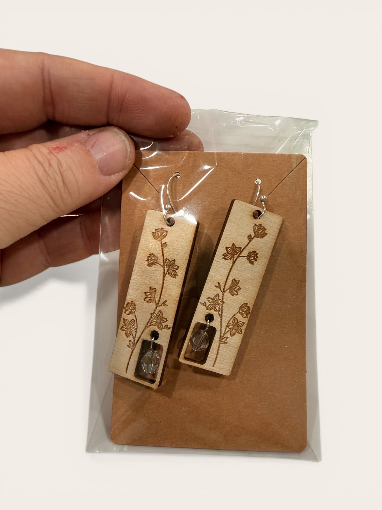 Minimalist Cherry Blossom Earrings