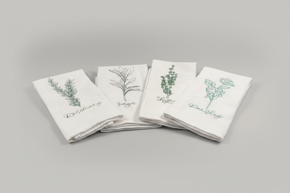 Spice Floral Tea Towel (Set of 4)