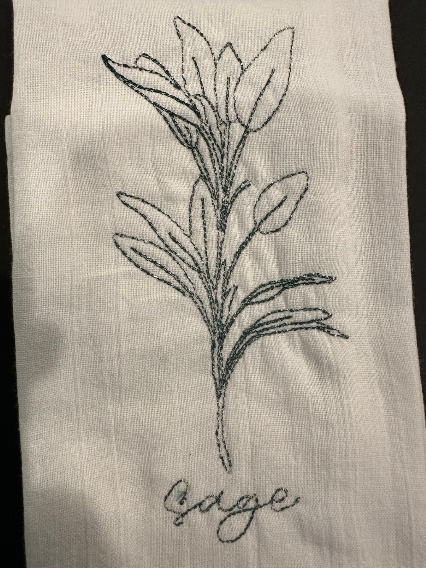 Spice Floral Tea Towel (Set of 4)