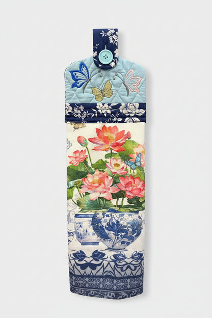 Butterfly Dish Towel with Topper