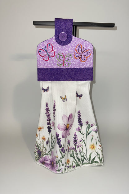 Butterfly Dish Towel with Topper