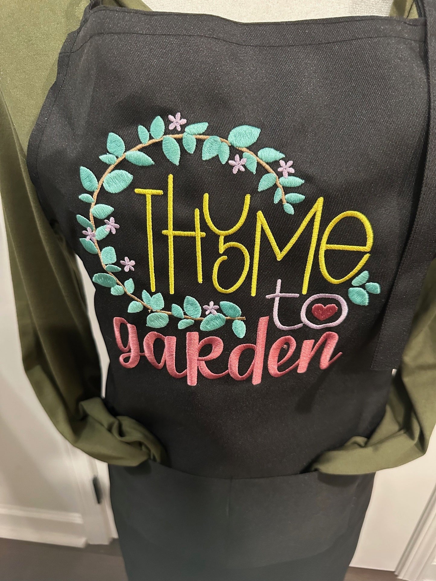 Thyme to Grow Apron