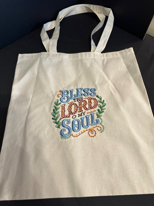 Bless the Lord Tote Bag