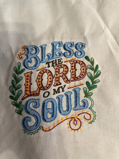 Bless the Lord Tote Bag
