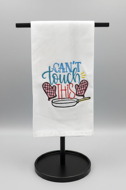 Funny "Can't Touch This" Dish Towel