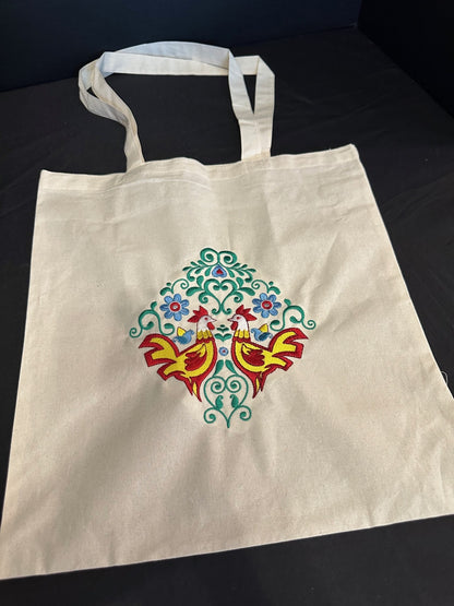 Folk-art Tote Bag