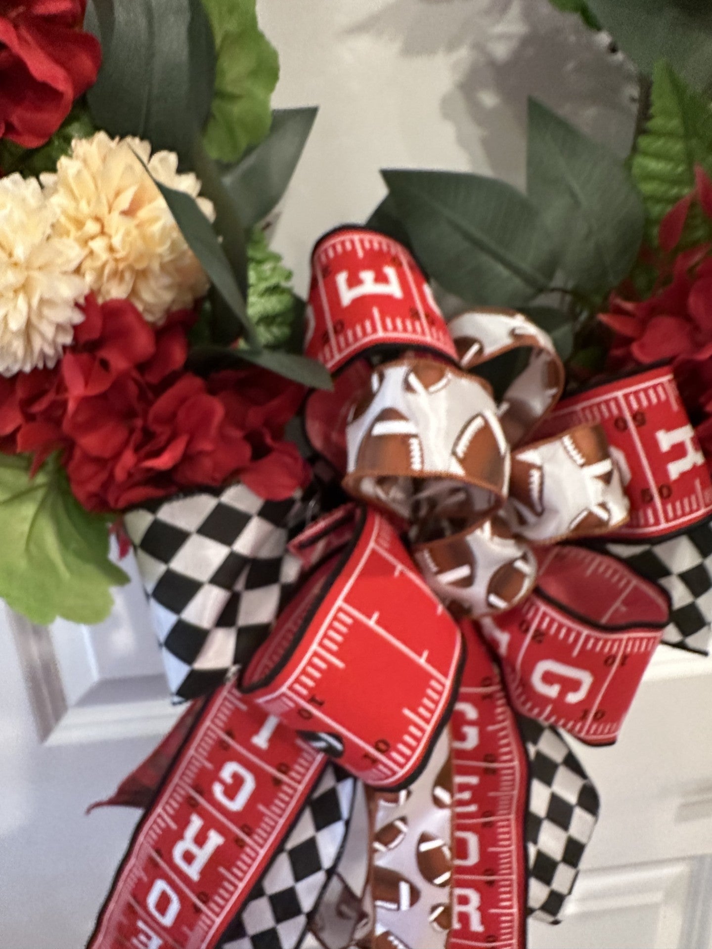 Georgia Football Wreath