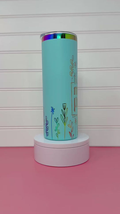 This Mama Prays 20oz Skinny Tumbler