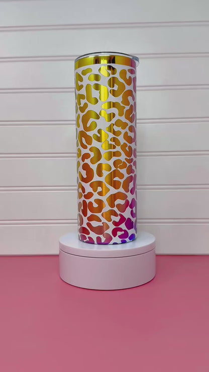 Cheetah Print 20oz Skinny Tumbler