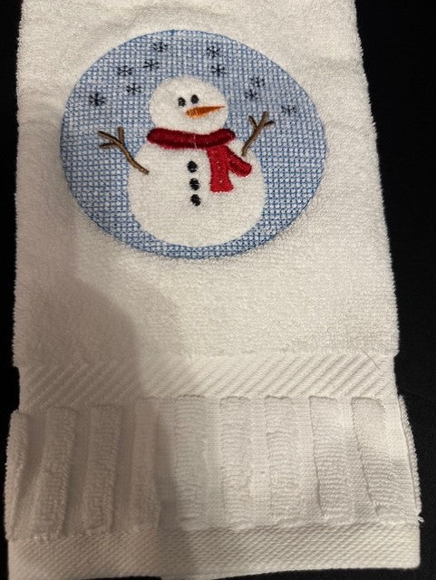 Snowman Hand towel