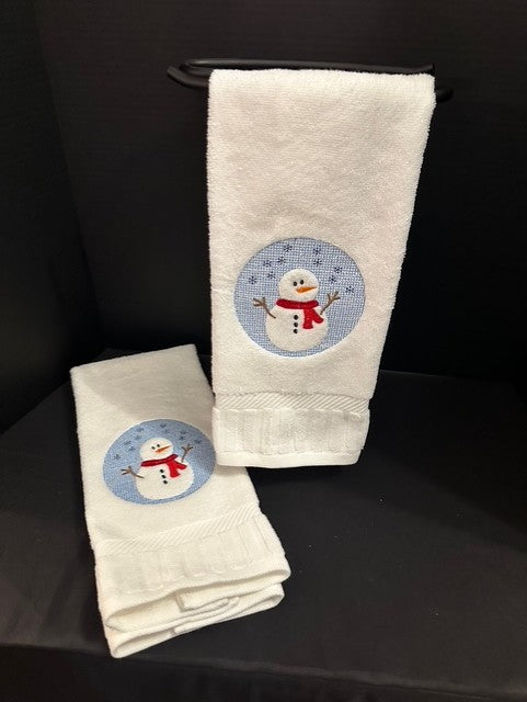 Snowman Hand towel