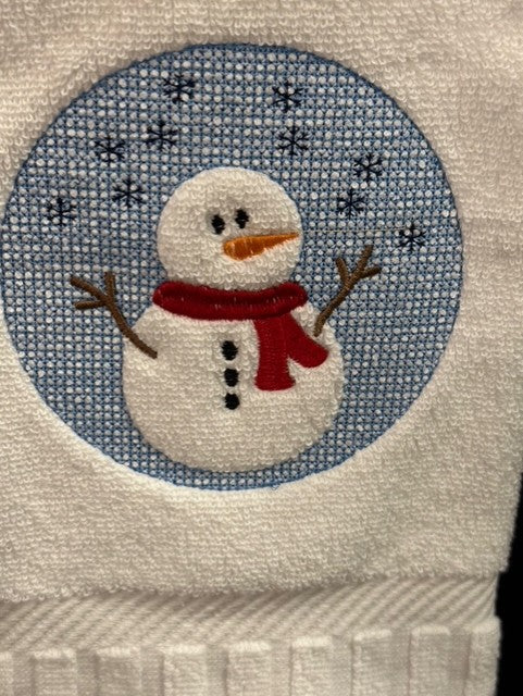 Snowman Hand towel
