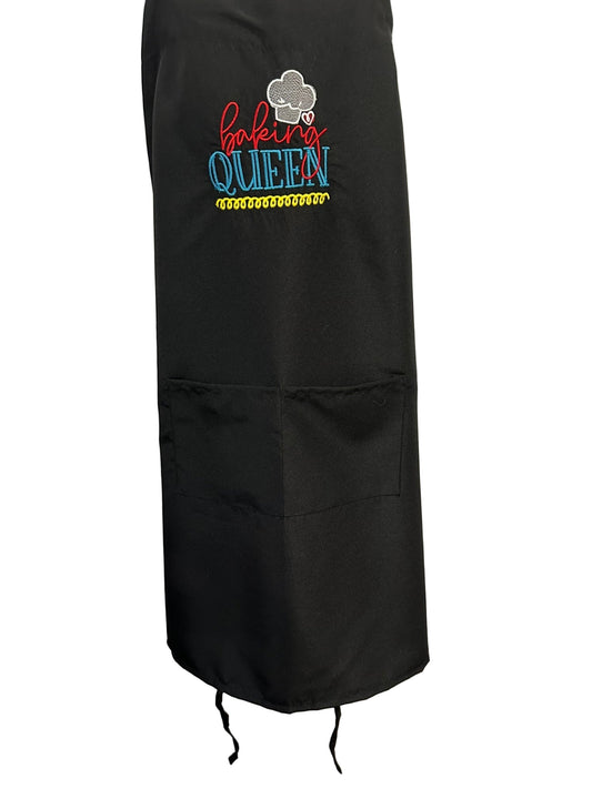 Baking Queen Embroidered Apron