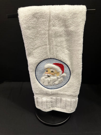 Santa Claus Embossed Towel