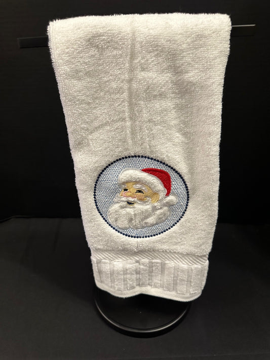 Santa Claus Embossed Towel