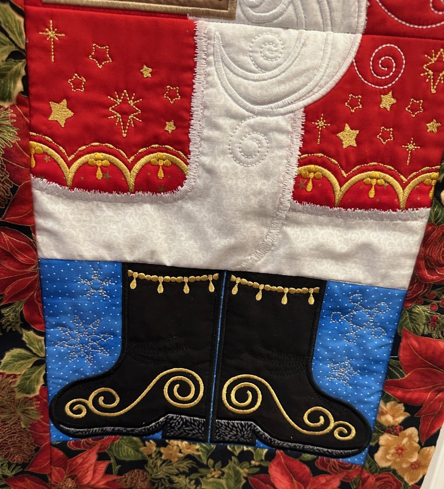 Santa Claus wall hanging